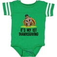 thumbnail image 3 of Inktastic First Thanksgiving Pilgrim Turkey Boys or Girls Baby Bodysuit, 3 of 5