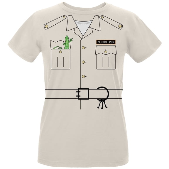 Halloween Zookeeper Costume Womens Organic T Shirt