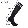thumbnail image 2 of Chaussettes de Soccer Chaussettes Uniformes Chaussettes Hautes en Coton Bas de Sport Jaune, 2 of 5