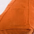 thumbnail image 6 of Qtmnekly Solid Color Reading Backrest Cushion Wedge Pillow Thick Lumbar Back Pad cloth Orange, 6 of 6