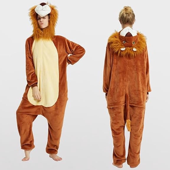 Xdegoge Plus Size Adult Onesie Pajamas Women Fuzzy Fleece Cute Jumpsuit Hooded Zip Up Funny Christmas Sleepwear Pjs Lounge One Piece Winter Clothes