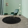 thumbnail image 3 of zanvin Home Decor ! Round Short Hair Rug - 40in Round, No Hair Loss Rug, Non-Shedding & Easy Care, I for High Traffic Areas in Living Room, Bedroom,Washable and Easy to Clean, 3 of 6