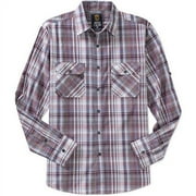 Big Men's - Long Sleeve Yarn Dyed Woven