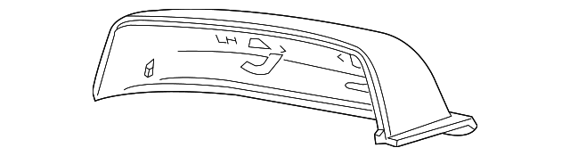 Genuine OE GM Mirror Cover - 22860562