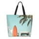 thumbnail image 1 of Easygdp Vintage Surf Van Beach Bolsas Tote para Mujer, Bolsos de Hombro para Viaje, Bolsos de Mano de Gran Capacidad para Compras y Trabajo, 1 of 8