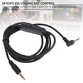thumbnail image 3 of Cable De Auriculares Inalámbricos De 3,5 Mm, Cable De Repuesto Para Auriculares De Alta Fidelidad Que Evita Enredos De PVC Para Auriculares Para Juegos, 3 of 7