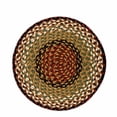 thumbnail image 2 of Earth Rugs 20-019 Burgundy-Mustard Jute Chair Pad, 2 of 4