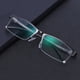 thumbnail image 1 of Anti-blue Light Eyeglass Non-prescription Flat Lens Thin Metal Frame GlassesGun Color150Anti-blue Light, 1 of 5