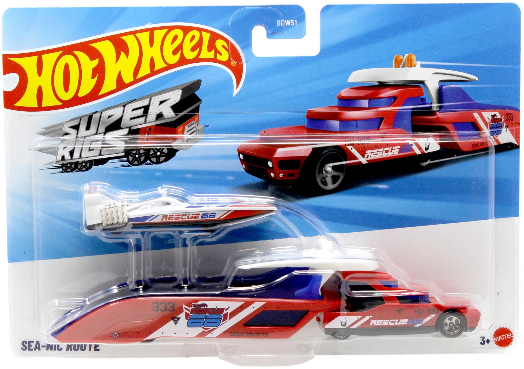 Hot Wheels Super Rigs Galactic Express Diecast Car - Walmart.com