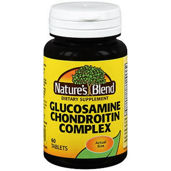 Nature's Blend Glucosamine & Chondroitin Complex Tablets, 60 Count