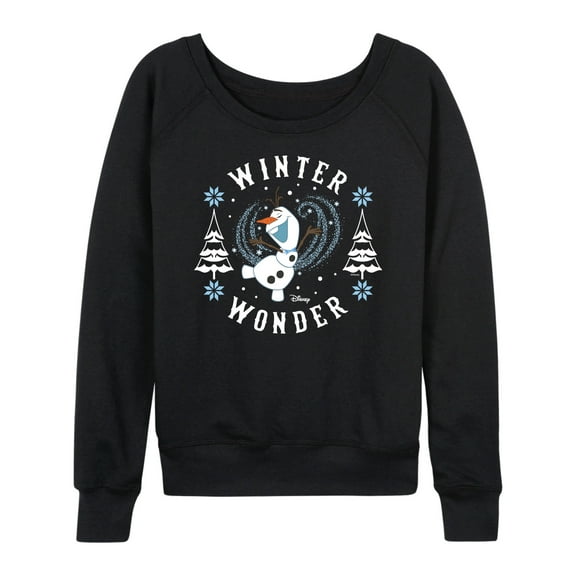 Frozen 2 - Winter Wonder - Women's Lightweight French Terry Long Sleeve Shirt