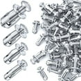 thumbnail image 2 of 40 Tuercas de Pétalo M 4 M5 M6 M8, Tuerca Tornillo Expansión, para Pared Hueca, Hierro, Plástico, Polimadera, Tablero Duro, Plateado, 2 of 8