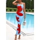 thumbnail image 4 of Vestido Maxi Floral PRETTYGARDEN Mujer Tirantes Finos Azul Claro XXL, 4 of 8