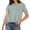 Multicolor, variant on EYNMVR Womens Cap Sleeve Tops T Shirts Boxy Cropped Tee Loose Fit Cotton Crewneck Short Sleeves Casual Summer Fashion Blouse