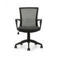 thumbnail image 3 of GOF 8 ft. Walnut Conference Table with 6 Ergonomic Chairs(G10705B) Modern Office Desk Set, 3 of 9