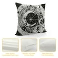 thumbnail image 4 of Orinice Occult Stars Planets Graphic Decorative Pillow Cover for Home Couch Living Room Bed Sofa 20x20in, 4 of 5