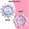 thumbnail image 5 of Keeper of The Gender for Gender Reveal Party Decorations, Boy or Girl Gender Reveal Party Button Pins for Baby Shower parties, 5 of 5