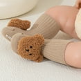 thumbnail image 5 of Baby Cartoon Bear/Rabbits Socks Antiskid Soles Socks Breathable Firstwalker Socks Winter Warm Socks 0-3 Baby Accessories, 5 of 9