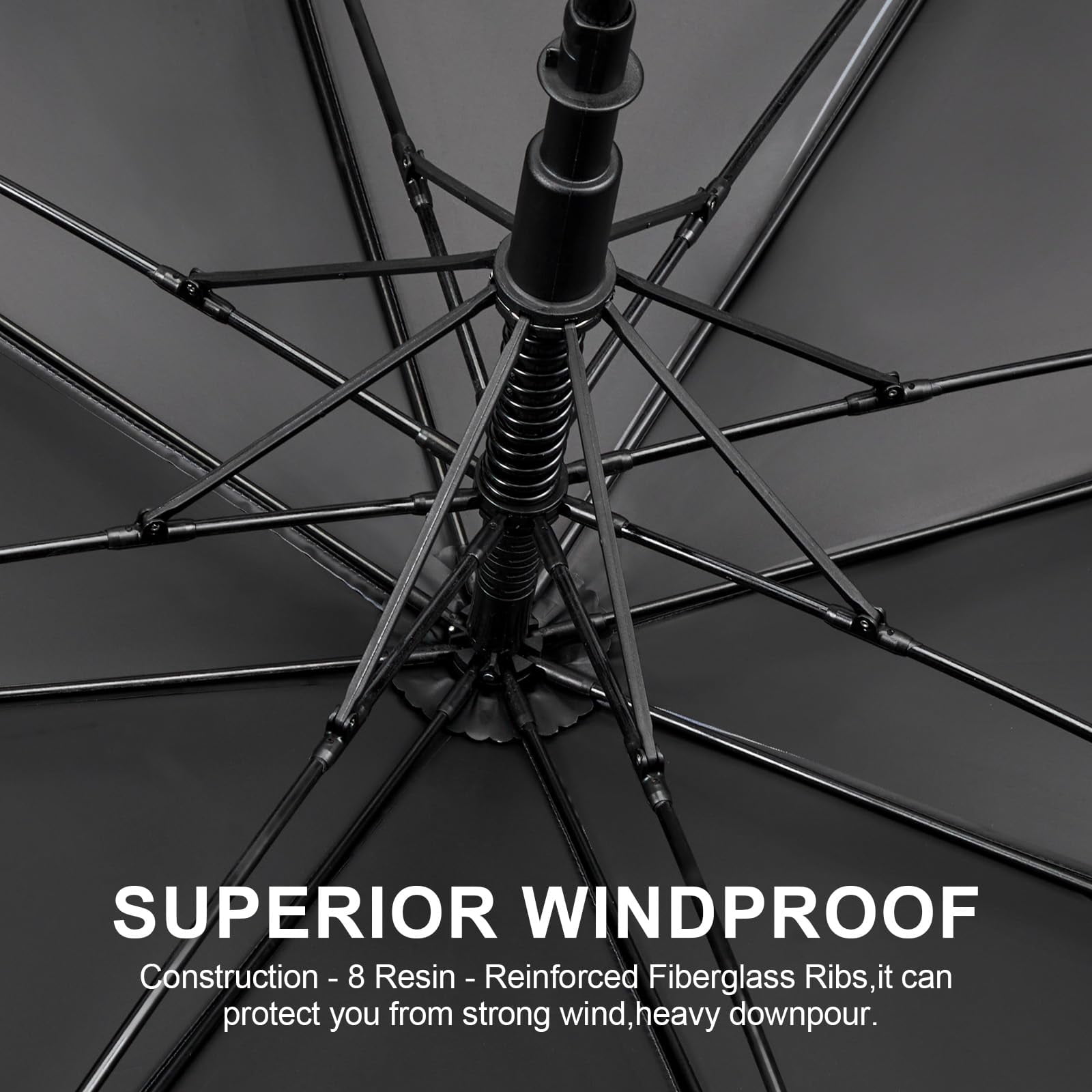G4Free 47/54/62/68 Inch UV Protection Golf Umbrella Auto Open Vented Double Canopy Oversize Extra Large Windproof Sun Rain Umbrellas