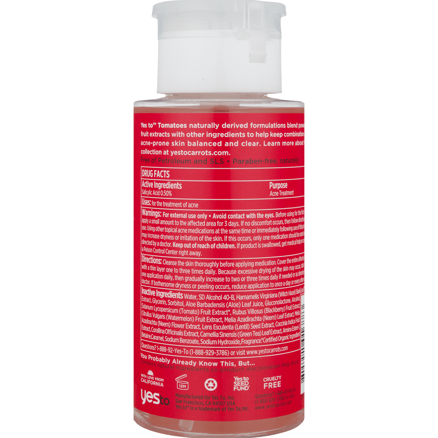 tomato toner for acne