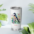 thumbnail image 6 of Magpie 2 Bird Lover Personalized Tumbler 20oz With Handle And Straw - Stainless Coffee Mug With Lid - Gift For Girls Women fvn2a4, 6 of 6