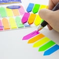 thumbnail image 3 of BAZIC Neon Page Markers 0.5x1.7 Arrow Flag Tabs, (250 Flags/Pack), 24-Pack, 3 of 7