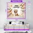 thumbnail image 5 of Happy Anniversary Dachshund Celebrates Wedding Love Family Party Tapestry Wiener Dog Lover Gifts Idea Wall Hanging Backdrop Home Decor - 01015, 5 of 5