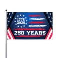 thumbnail image 2 of 250 Years America Flag, 1.5x3 FT US 250th Anniversary Flags 1776-2026 Merchandise Banner, 250 Anniversary USA Flag with Grommets, Outdoor Patriotic Yard Décor, 2 of 6