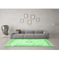 thumbnail image 3 of Ahgly Company Indoor Rectangle Persian Emerald Green Traditional Area Rugs, 5' x 7', 3 of 4
