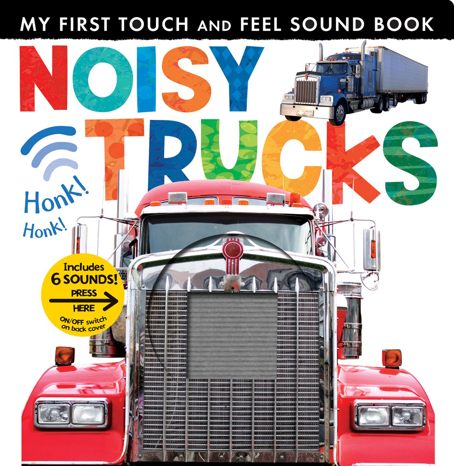 Noisy Trucks: Includes 6 Sounds and an on/off Switch on the Back Cover! (Board Book)