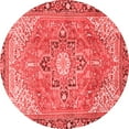 thumbnail image 1 of Ahgly Company Indoor Round Persian Red Traditional Area Rugs, 4' Round, 1 of 4