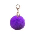 thumbnail image 1 of Piel Conejo Llavero Pompón Felpa Portátil Mochila Imitación, 1 of 8