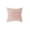 A003- Pink, variant on Throw Pillow Cover, Red Rabbit Faux Fur Vertical Striped, 17.7 Inch Square For Sofa Couch, 1 Pack