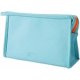 thumbnail image 1 of Pure color Makeup Bags,PU Cosmetic Display Cases Waterproof Travel Cases Portable Makeup Bags Makeup Organizers Light Blue, 1 of 4