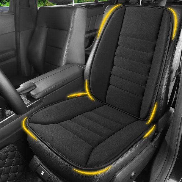 Cojín para asiento de coche y almohada de respaldo Lofty Aim Black
