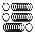 thumbnail image 2 of Ganchos para cortinas de cenador, ganchos para riel, resistentes, fáciles de instalar, color negro, accesorios para cenador de pared lateral, malla de, 2 of 9