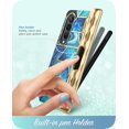 thumbnail image 5 of i-Blason Cosmo Series Case for Samsung Galaxy Z Fold 4 Case with Pen Holder 5G (2022), Slim Stylish Protective Bumper Case with Built-in Screen Protector Ocean, 5 of 9