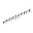 thumbnail image 2 of Raindrops Mini Rail Fence Grey Architectural Model Accessory 1Pack For Garden Layout Design Professionals, 2 of 8