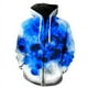 thumbnail image 1 of Sudadera con capucha y estampado 3D de humo colorido para hombre y mujer, con cremallera, chándales con personalidad, chaqueta informal, talla 4XL, 2024, 1 of 6