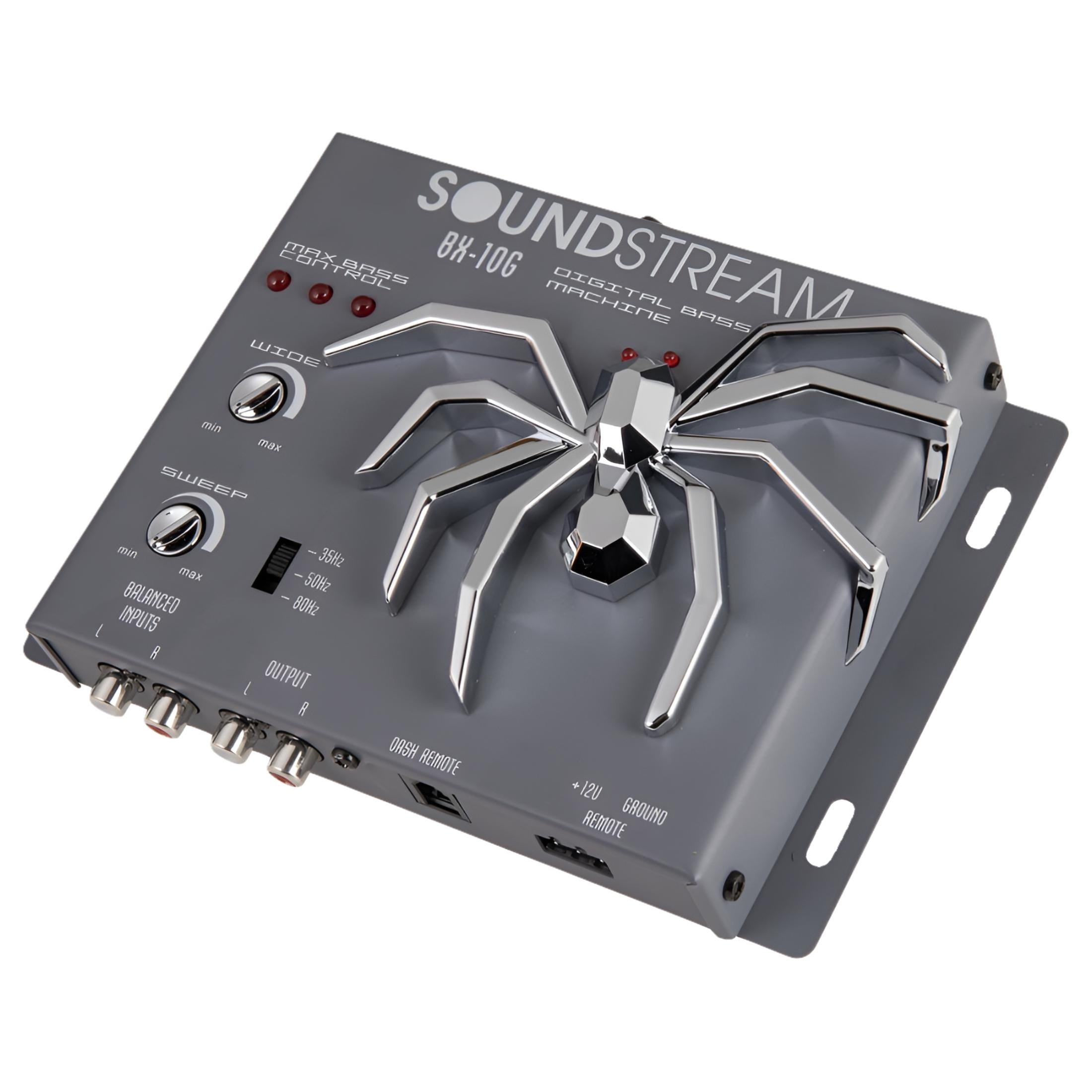 SoundStream BX-23Q Car Audio Bass Booster Restoration Processor, Black