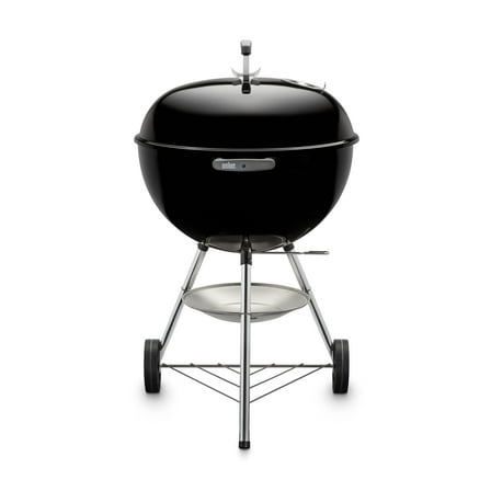 Weber Original Charcoal Grill, 22 Inch Kettle Charcoal Grill, Black
