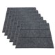 thumbnail image 3 of Panel acústico insonorizado de cuadros pequeños de fieltro de absorción de sonido, tablero absorbente resistente al fuego, 6 uds., gris oscuro, 3 of 14