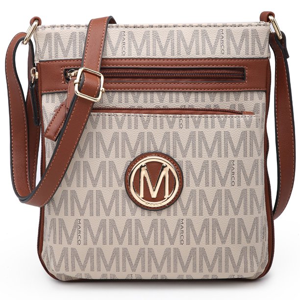 MKP Medium Crossbody Purses for Women Multi Pockets Crossover Bag