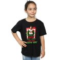 thumbnail image 2 of Elf Girls OMG Santa Cotton T-Shirt, 2 of 5