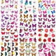 thumbnail image 4 of Pegatinas para uñas para decoración de uñas, pegatinas de flores y mariposas para decoración de uñas, calcomanías de transferencia de agua para uñas, decoraciones para uñas, suministros, 4 of 7