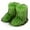 Green, variant on Women's Warm Faux Fur Boots Furry Short Snow Boots, Mid-Calf Flat Shoes for Outdoor Wear