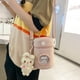 thumbnail image 4 of Bolso de mensajero para mujer, bolso de mano de dibujos animados, bolsos de hombro coreanos casuales (rosa) Sywqhk Para Estrenar, 4 of 8