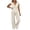 Beige, variant on Womens Elegant 2-Piece Outfits Cap Sleeve V-Neck Wrap Top Wide Leg Pants Set Solid Dressy Causal Outfits for Work Office Party Green S