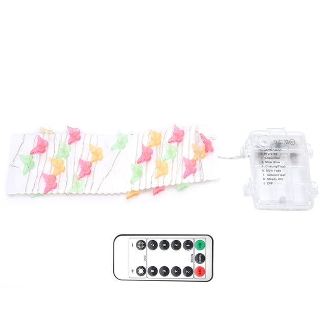 Oubit Corde de Lampe de Fil de Cuivre 3M / 9.8ft 40LEDs Fil de Cuivre Lampe Décorative Chaîne Décoration de la Pièce Durabilité Prolongée