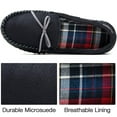 thumbnail image 6 of RockDove Men's Jacob Flannel Lined Moccasin Slipper, 6 of 7